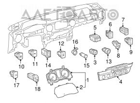 Start\stop button Toyota Rav4 19-