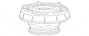Shock absorber support front right Buick Encore 13-19
