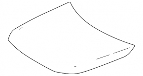 Mercedes CLA 20-26 aluminum hood