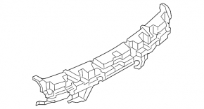 Rear Bumper Absorber Ford Explorer 11-15 prerest