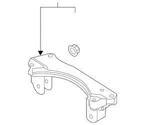 Mazda CX-30 20-22 AWD Rear Axle Support