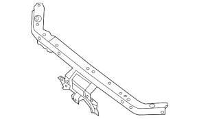 TV bar upper Nissan Sentra 13-19