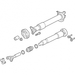 Driveshaft driveshaft Ford Mustang mk6 15-17 5.0 manual transmission