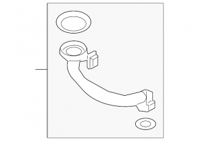 Oil filler neck Porsche Cayenne 19-23 2.9, 3.0