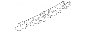 Jaguar I-Pace 19-25 Rear Bumper Absorber