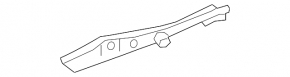 Left wiper grille seal Mazda CX-9 16-