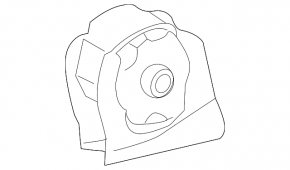 Right engine mount for Toyota Corolla 14-19
