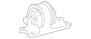 Engine mount left Toyota Camry v70 18-24 2.5 FWD