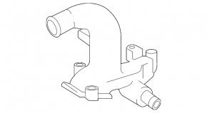 Cooling system flange Lexus RX400h 06-09