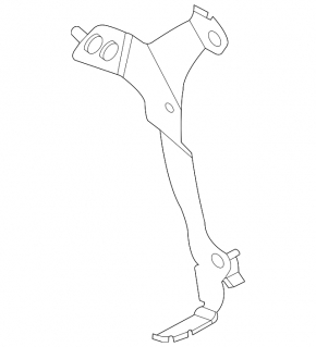 BMW 3 G20 20-26 B58 Catalytic Converter Bracket