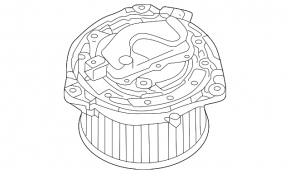 Fan motor for the Volkswagen ID.4 21-25 heater