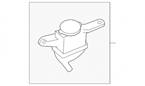 Power Steering Reservoir Subaru Impreza WRX GH 08-14 with Cap