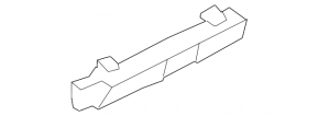 Right rear bumper absorber for BMW X6 E71 08-14
