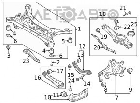 Rear right axle Kia K5 21-24 FWD