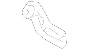 Front fender apron bracket, right, Lexus RX330 RX350 RX400h 04-09