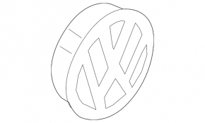 Center cap for VW Tiguan 18-59 mm disk