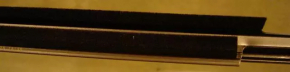 Door-glass molding, central front right, Toyota Highlander 2001-2007