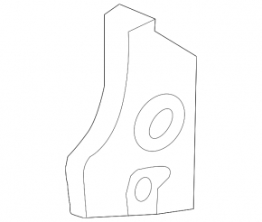 Bracket for interior hood opening handle VW Touareg 11-17