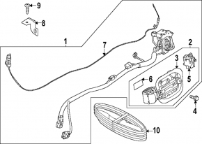 Kia Niro 23-26 PHEV Charging Port Housing