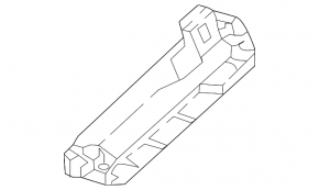 Audi Q5 80A 18-24 dashboard fuse box bracket
