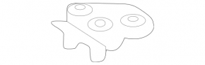Left upper TV bar mount for Mercedes GLC 16-22