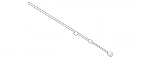 Lower foot-operated trunk opening sensor for Mercedes GLC 20-22