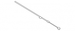 Lower foot-operated trunk opening sensor for Mercedes GLC 20-22