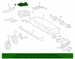 Lexus ES300h Fuse Box 19-26