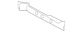 Mitsubishi Galant 04-12 trunk release lever