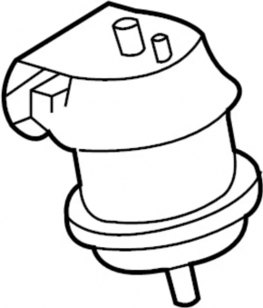 Engine mount right Infiniti FX35 03-08