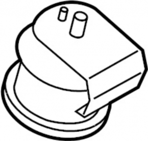 Engine mount right Infiniti FX35 03-08