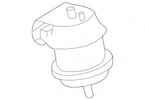 Engine mount right Infiniti FX35 03-08