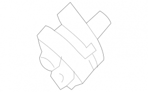 Additional coolant pump for Mercedes R-class W251 06-13