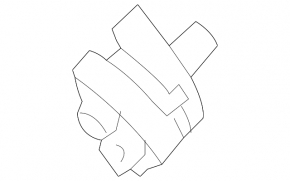 Additional coolant pump for Mercedes R-class W251 06-13