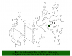 Additional coolant pump for Mercedes R-class W251 06-13