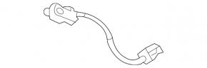 ABS sensor rear left GMC Terrain 10-17