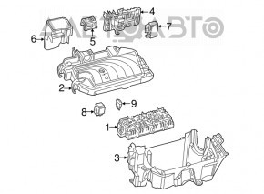 Underhood fuse box Mercedes GLA 15-20