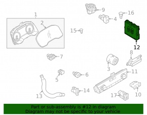 AMPLIFIER-CONTROL,AIR CONDITIONER Nissan Rogue 21-22 S