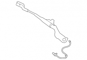Left wiper arm Volvo XC40 19-25