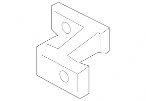 Upper front left door hinge Audi A6 C7 12-18