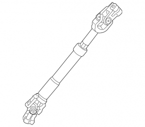Steering cardan joint Hyundai Elantra 21-