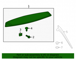 VW Golf 15-21 Tailgate Spoiler
