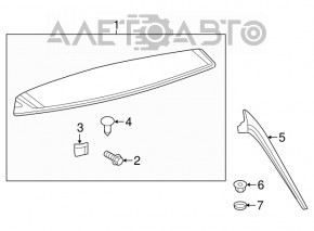 VW Golf 15-21 Tailgate Spoiler