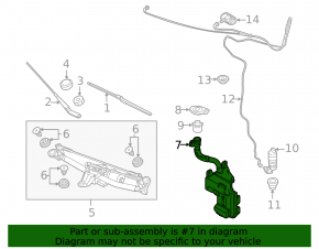 Audi A3 washer reservoir 22-26