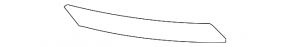 Rear left reflector BMW 7 F01 11-15 M package