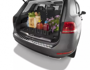 Boot mat VW Touareg 11-17 cloth black