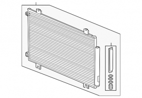 Honda Odyssey 18-25 air conditioning condenser