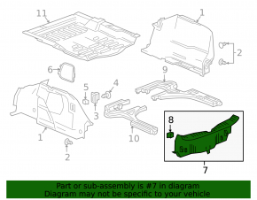 Trunk opening trim Chevrolet Cruze 16-