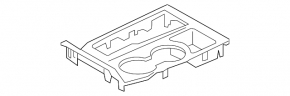 Hyundai Tucson 19-21 center console trim