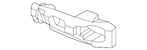 Front bumper absorber, right, Kia K5 21-24